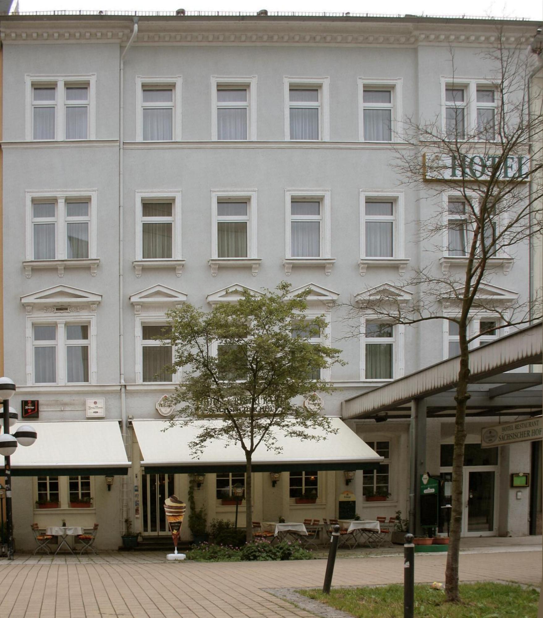 Hotel Sächsischer Hof Chemnitz Exterior foto